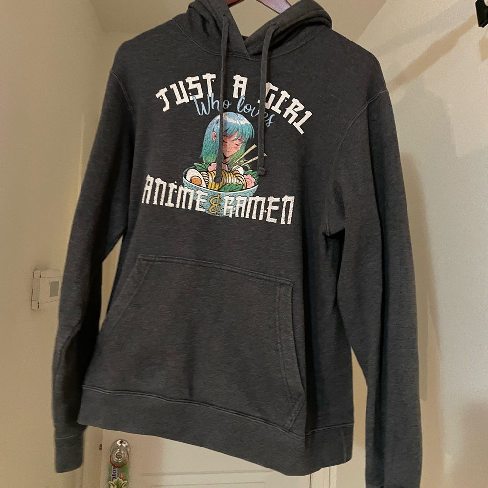 Just a Girl Who Loves Anime and Ramen Women’s Hoodie